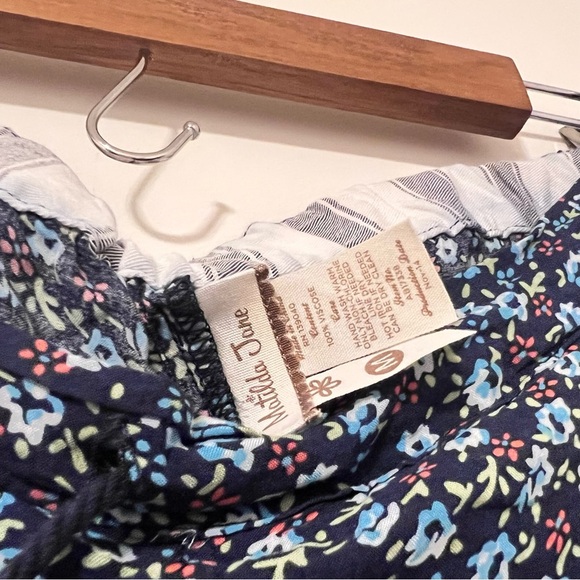 Matilda Jane pants floral Women's Hello Lovely Blue Blossom size Medium - Picture 6 of 6